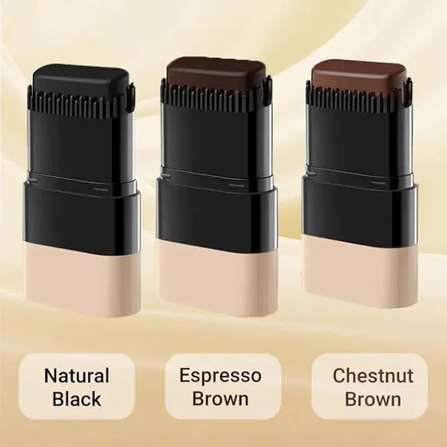 Instant Hair Dye Stick with Built-in Comb – 2-in-1 Quick Gray Hair Coverage Tool (Waterproof & Portable)