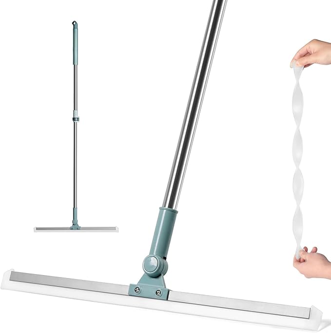 Flexi-Sweep 180° Adjustable Floor Squeegee & Magic Broom