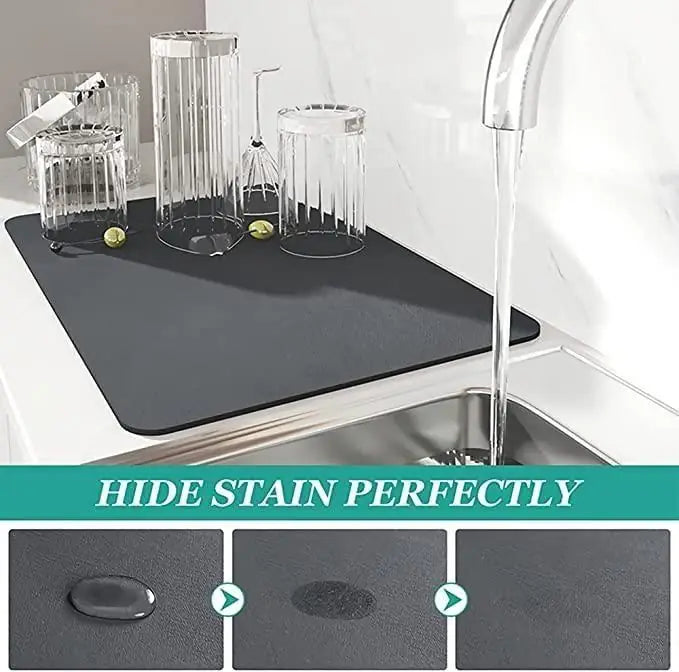 Premium Quick Dry Kitchen Mat – Ultra Absorbent Anti-Skid Floor Rug