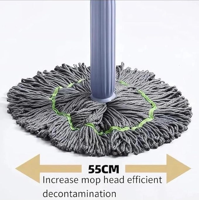 Magic 360° Spin Mop with Hands-Free Squeeze Technology