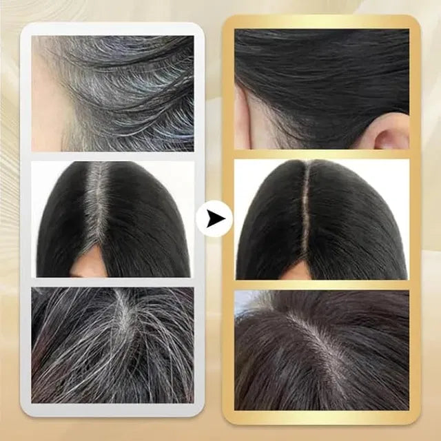 Instant Hair Dye Stick with Built-in Comb – 2-in-1 Quick Gray Hair Coverage Tool (Waterproof & Portable)